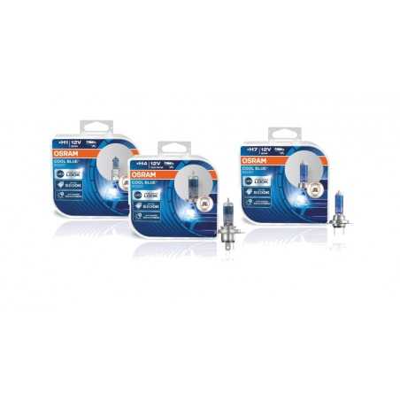 OSRAM Juego 2 bombillas halogenas COOL BLUE BOOST H1 12V/80W 1114470