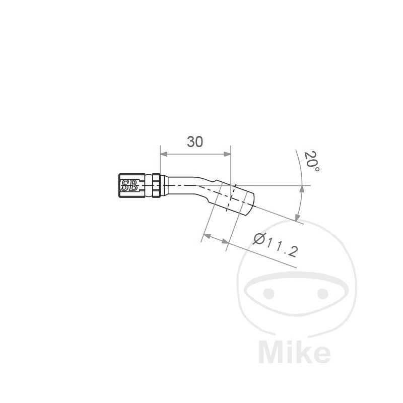 SIN MARCA Banjo for brake hose HD
TYP102 11.2 MM 20 HD
TYP102 11.2 MM 20 757.01.32