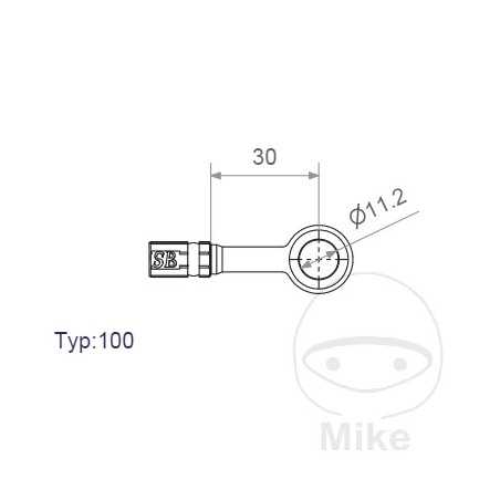 SIN MARCA Banjo for brake hose HD
TYP100 11.2 MM 0 HD
TYP100 11.2 MM 0 757.02.80