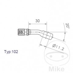 SIN MARCA Banjo for brake hose HD
TYP102 11.2 MM 20 HD
TYP102 11.2 MM 20 757.02.83