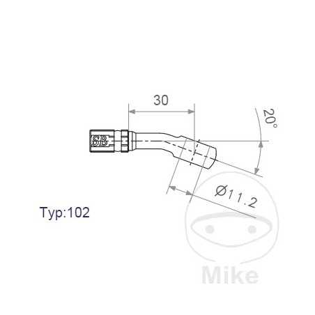 SIN MARCA Banjo for brake hose HD
TYP102 11.2 MM 20 HD
TYP102 11.2 MM 20 757.02.83
