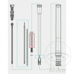 KAYABA Spare spring for suspension fork 773.11.36