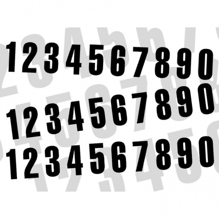 BLACKBIRD RACING STROKE NUMBER FOR EASEL 0 10x5cm 0 10x5cm 780337VAR