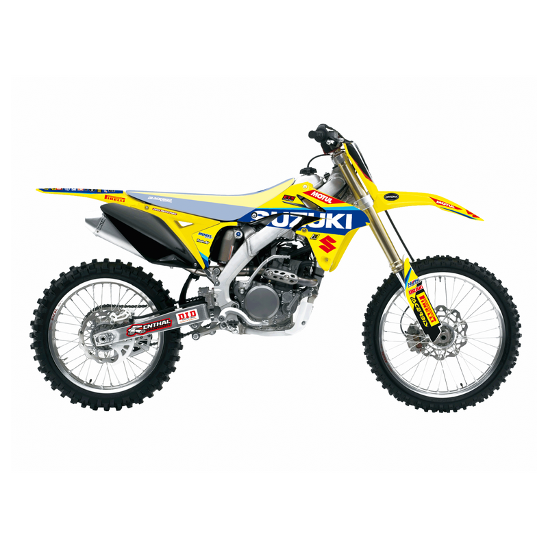 BLACKBIRD RACING KIT ADHESIVE STICKERS Suzuki MXGP 2017 2319R6 Suzuki MXGP 2017 2319R6 93295