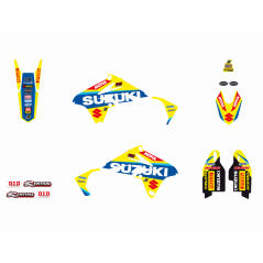 BLACKBIRD RACING KIT ADHESIVE STICKERS Suzuki MXGP 2017 2319R6 Suzuki MXGP 2017 2319R6 93295