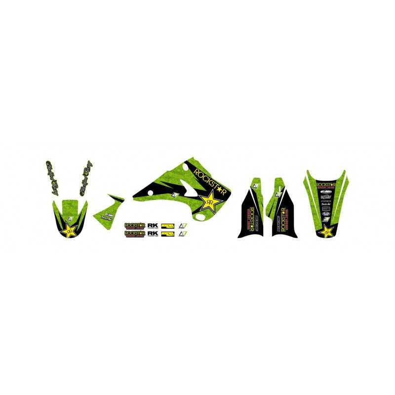 BLACKBIRD RACING Kit adhesivos pegatinas Rockstar Energy Kawasaki 2408L 89834