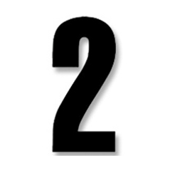 BLACKBIRD RACING Numeros Carrera Negro - Pack de 3 Uds Crystal 5027/20/2 38973