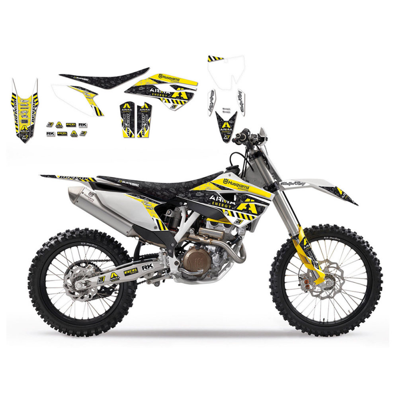 BLACKBIRD RACING KIT ADHESIVE STICKERS 2611F 2611F 41673