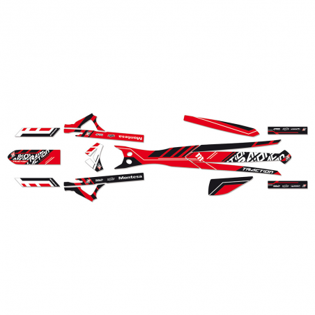 BLACKBIRD RACING KIT ADHESIVE STICKERS Trial 2T12E Trial 2T12E 41687