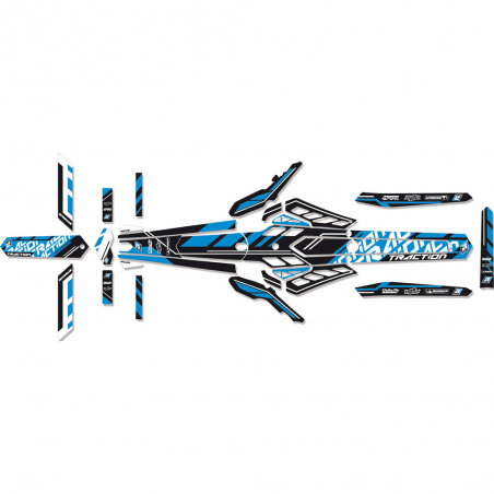 BLACKBIRD RACING Kit adhesivos pegatinas Trial 2T09E 41694
