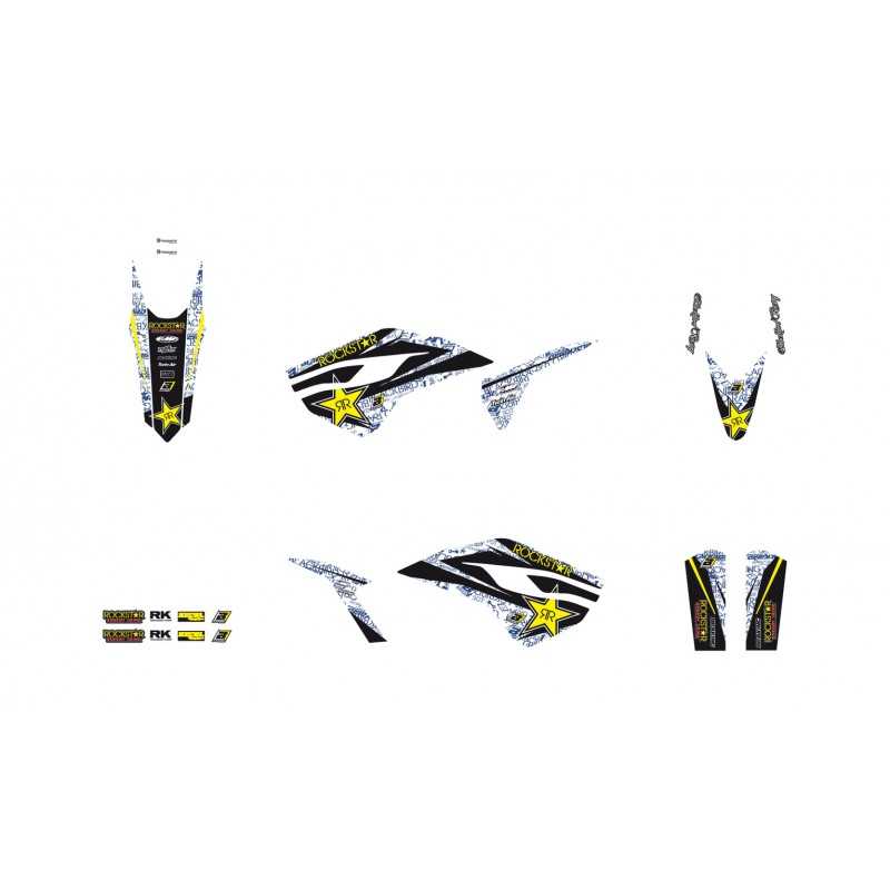 BLACKBIRD RACING Kit adhesivos pegatinas Rockstar Energy Husqvarna 2611L 89855