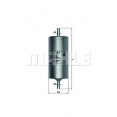 JMP Filtro de gasolina MAHLE 8 MM 52400017