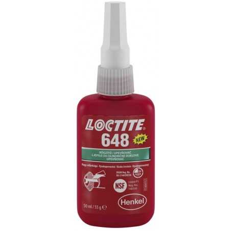 LOCTITE Bote compuesto retenedor baja viscosidad alta resistencia 648 50 ML 1109403