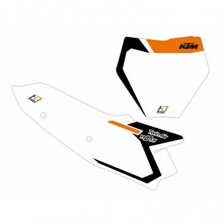 BLACKBIRD RACING Adhesivos pegatinas para portanúmeros 1118227