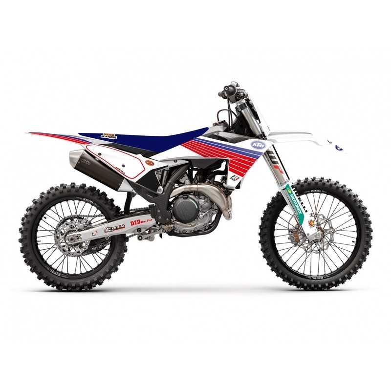 BLACKBIRD RACING Kit adhesivos + funda de asiento para moto RETRO 1118230