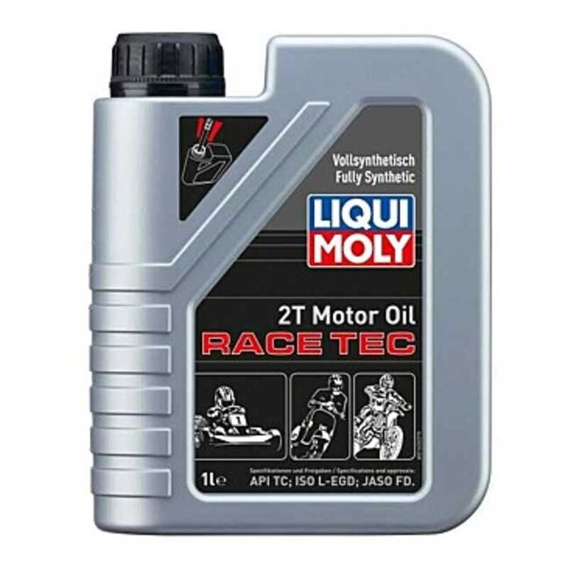 LIQUIMOLY Aceite de motor para moto RACE TEC 2T 1L 1121366