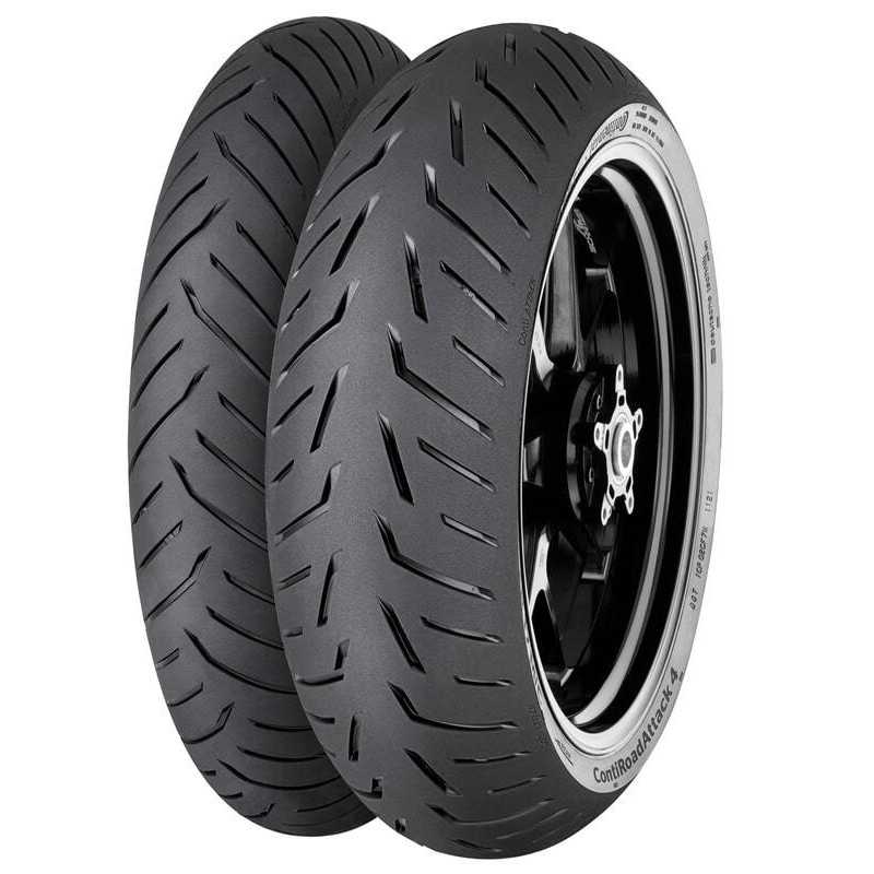 CONTINENTAL Front/rear motorcycle tire CONTIROADATTACK 4 110/80 R 19 M/C 59V TL CONTIROADATTACK 4 110/80 R 19 M/C 59V TL 9006556