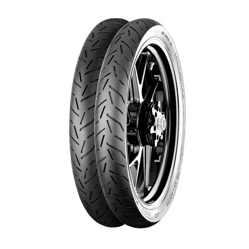 CONTINENTAL Front/rear motorcycle tire CONTISTREET 90/80-17 M/C 46P TL CONTISTREET 90/80-17 M/C 46P TL 9006567