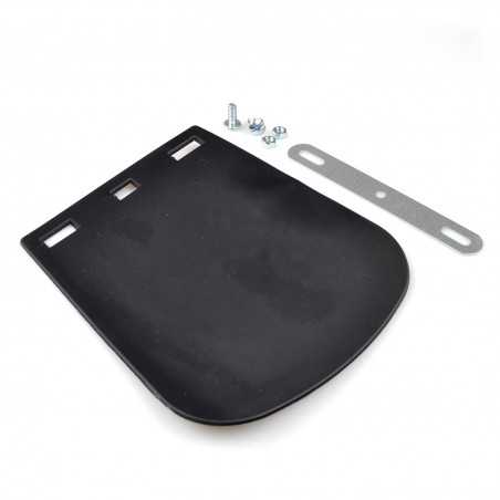 V PARTS Faldón guardabarros trasero Vespa de goma dura 165x145mm - Marca 55448