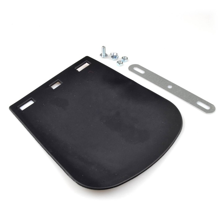 V PARTS Faldón guardabarros trasero Vespa de goma dura 165x145mm - Marca 55448