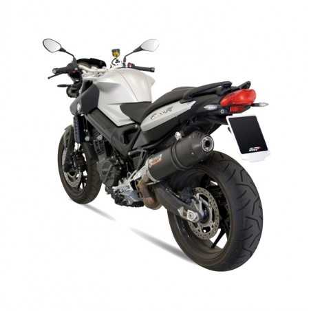 MIVV Escape moto posicion STANDARD SPORT SLIP-ON OVAL CARBON WITH CAP B.008.LEC