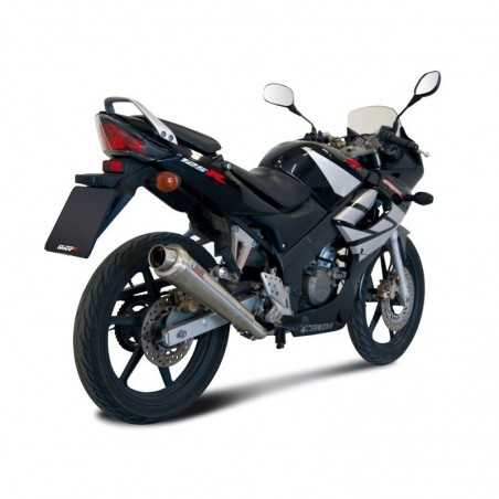 MIVV Escape moto completo posicion STANDARD SPORT FULL SYSTEM 1X1 X-CONE INOX H.043.LC3