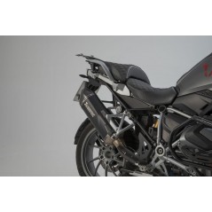 SW-MOTECH Maletas laterales de aluminio + soportes bombín escape TRAX ADV 45/37L - PRO AKRAPOVIC KFT076647200VAR