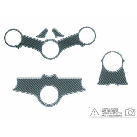 Key adhesive protector with contact to the shank