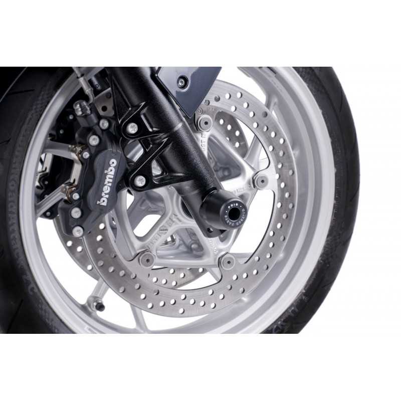 Fork protector front wheel hub