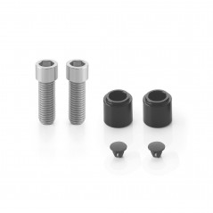 RIZOMA Kit montaje de espejo retrovisor moto SIDE MOUNT STEALTH NAKED BSN905