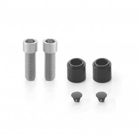 RIZOMA Kit montaje de espejo retrovisor moto SIDE MOUNT STEALTH NAKED BSN905