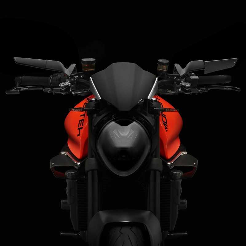 RIZOMA Kit montaje de espejo retrovisor moto SIDE MOUNT STEALTH NAKED BSN906