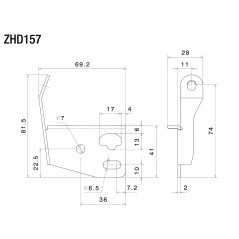 RIZOMA Fog light kit for motorcycle LED ZHD157