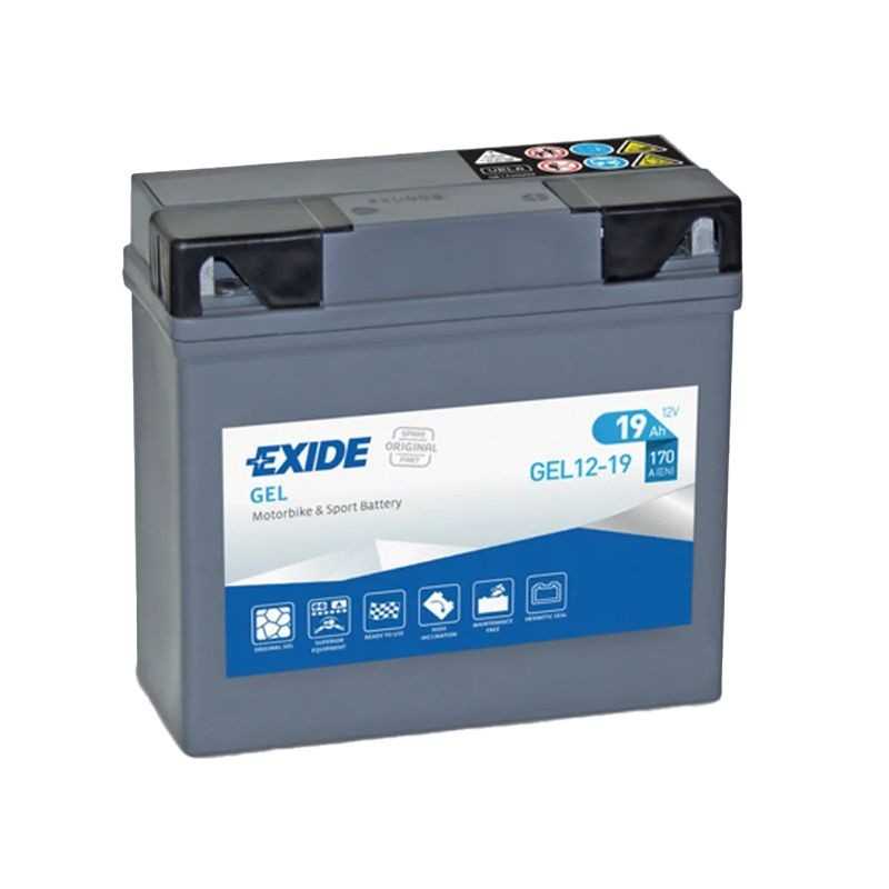 EXIDE Batería de moto GEL12-19 404256065