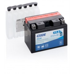 EXIDE Batería de moto sin mantenimiento AGM ETZ14-BS 404256165
