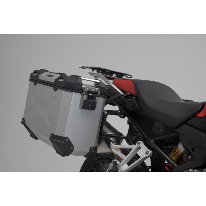 SW-MOTECH Aluminum side cases + supports + cylinder TRAX ADV 45/37L - PRO TRAX ADV 45/37L - PRO KFT07897700VAR