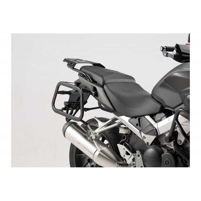 SW-MOTECH Aluminum side cases + supports cylinder TRAX ADV 45/45L - EVO KFT015487010VAR