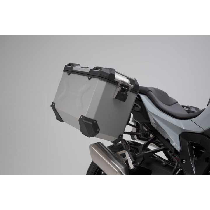 SW-MOTECH Aluminum side cases + supports + cylinder TRAX ADV 37/37L - PRO TRAX ADV 37/37L - PRO KFT079547001VAR