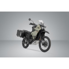 SW-MOTECH Aluminum side cases + supports cylinder TRAX ADV 45/37L - PRO KFT08990700VAR