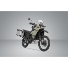 SW-MOTECH Aluminum side cases + supports cylinder TRAX ADV 45/37L - PRO KFT08990700VAR