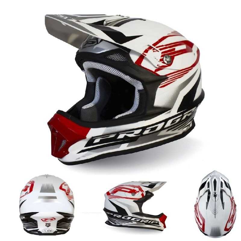 PROGRIP Motocross helmet 3150-127 FIBERGLASS 001204125VAR