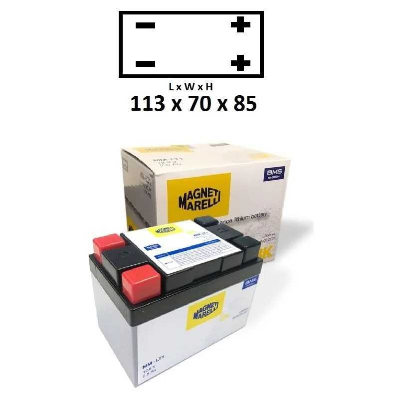 MAGNETI MARELLI Bateria de litio con proteccion y sensor temperatura MMLT1 404255890