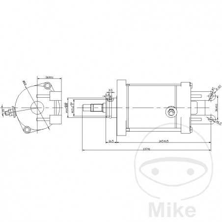 JMP STARTING MOTOR 700.05.06