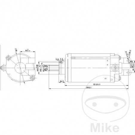 JMP STARTING MOTOR 700.05.07
