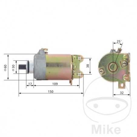 JMP STARTING MOTOR 700.05.19