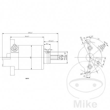 JMP STARTING MOTOR 700.05.21
