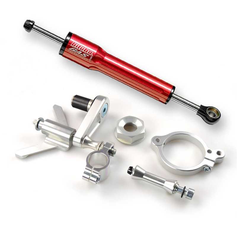 BITUBO Amortiguador de dirección rojo KIT100A1 59747
