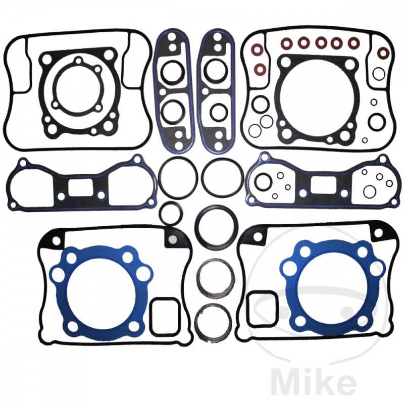 ATHENA Gasket set for standard cylinder kit TOPEND 779.37.14