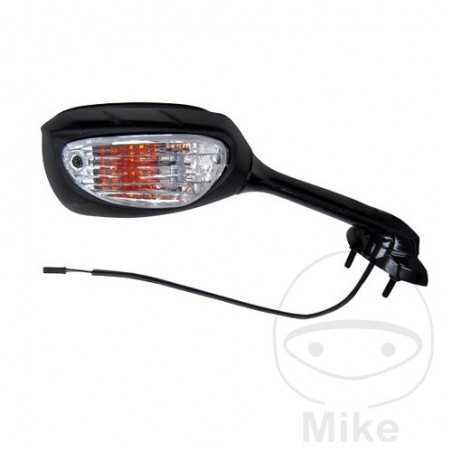 JMP Espejo retrovisor derecho negro 713.01.74