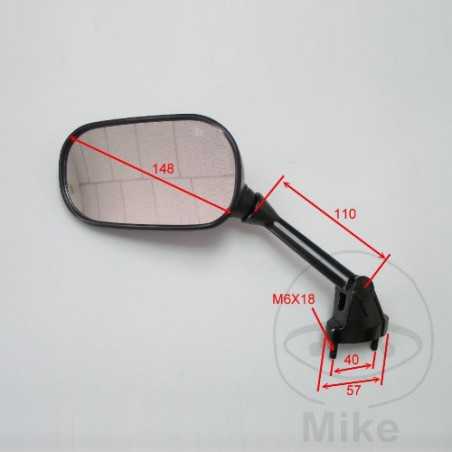 JMP Black right rear view mirror 713.02.77